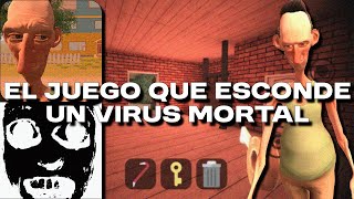 El JUEGO para MOVILES que ESCONDÍA un VIRUS MORTAL  Angry Neighbor [upl. by Eldreda]