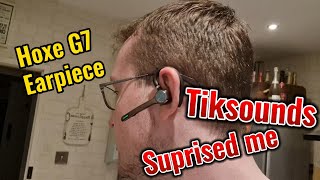 Hoxe G7 Earpiece Review amp Test [upl. by Pammie]