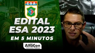 ESA 2023  Tudo o que você precisa saber  com Evandro Guedes  AlfaCon [upl. by Saylor84]