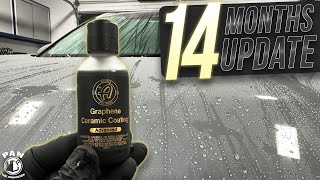 Adams Advanced Graphene Ceramic Coating  14 month update [upl. by Curt505]