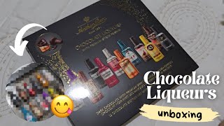 Unboxing Chocolate Liqueurs 😋 [upl. by Nawuq313]