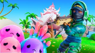 I ROBBED THE PET BLOBS IN FORTNITE [upl. by Crooks391]