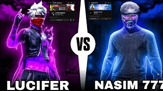 Luciferplaayzzz7365 VS NASIM7775  169k subscriber 🥶 I can beat him  I M P O S S I B L E ☠️ [upl. by Gavan]