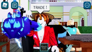 BLOX FRUITS  Trading KITSUNE FUNNY [upl. by Nial957]