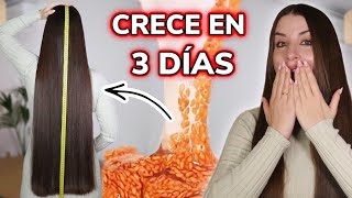 CRECE TU CABELLO EN 3 DÍAS CON SÓLO 2 INGREDIENTES POTENTE [upl. by Tsai]