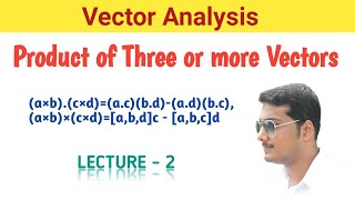 2 Scalar and Vector Product of Four Vectors  Important Problems  Vector Analysis in Bengali [upl. by Hctud990]