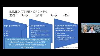 Updates in Gynecologic Oncology Pap Smear Guidelines and Cervical Dysplasia Management [upl. by Hardin]