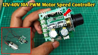 Testing A 6 PWM Speed Controller [upl. by Svirad]