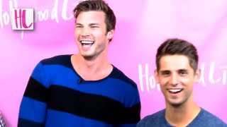 JeanLuc Bilodeau and Derek Theler On Baby Daddy New Season [upl. by Grosmark]