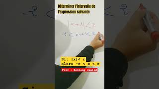 comment trouver lintervalle dun encadrement  maths [upl. by Ybba]