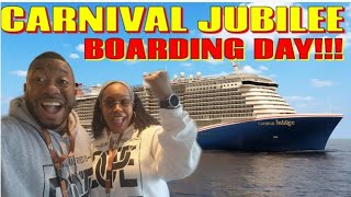 Boarding Carnivals 1 Billion Cruise Ship  The Carnival Jubilee [upl. by Stulin]