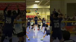 Throwing battle 9 Man Volleyball volleyball 9manvolleyball nacivt volleyballworld [upl. by Addy]