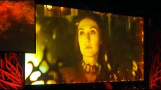 Game of Thrones Live Concert Melisandre The Red Woman Wildfire [upl. by Broderic264]