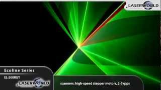 Laserworld EL200RGY  strong multicolor show laser system [upl. by Herbie]