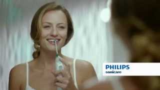 Philips AirFloss gör rent mellan tänderna på 30 sek [upl. by Bale]