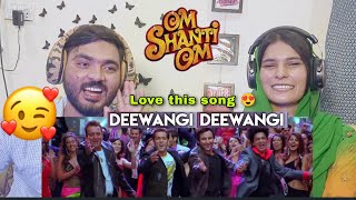 Deewangi Deewangi Song Reaction om Shanti om  Shahrukh Khan  Deepika Padukone [upl. by Lein]