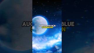 Blue Supermoon  Full Moon August 2024  Supermoon amp Blue Moon 🌑 [upl. by Marlene]