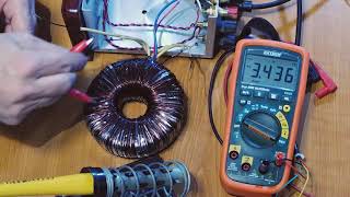 Toroidal Transformer  Custom Winding [upl. by Stiegler]