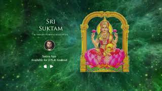 Sri Suktam Lakshmi Mantra for Wealth and Prosperity [upl. by Namwen]