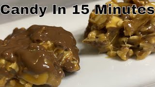 Easy Candy  Under 15 minutes  Christmas candy [upl. by Artemus851]