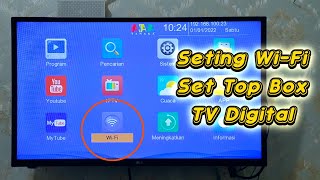 Cara Menghubungkan Wifi Ke Set Top Box TV Digital [upl. by Kehsihba541]