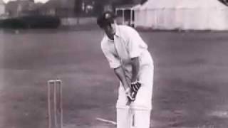 Batting Lesson  Sir Donald Bradman [upl. by Farman]