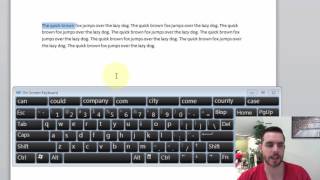 How to Copy and Paste Text Using Keyboard Shortcuts [upl. by Uund]