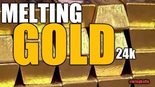 MELTING GOLD  PURE GOLD 24K [upl. by Murvyn]