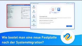 Wie bootet man eine neue Festplatte nach der Migration des Betriebssystems auf eine SSD [upl. by Ennasil315]