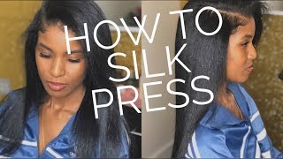 HOW TO Silk Press [upl. by Euqirat]