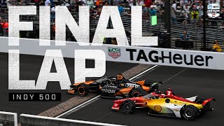 Final Lap Relive the DRAMATIC finish at the 2024 Indy 500  INDYCAR [upl. by Irt]