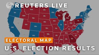 LIVE US presidential election 2024 results [upl. by Suirtimid]