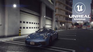 GTA 5 Real Life White Street Lights  Street Lights Like Unreal Engine 5 nve new update [upl. by Ocnarfnaig814]