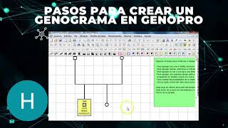 15 genograma introduccion con genopro canva [upl. by Adelle520]