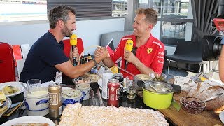 Timo Glock und Sebastian Vettel babbeln hessisch  Interview Hockenheim 2018 RTL [upl. by Chrysa]