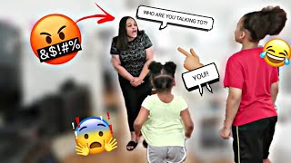 DISRESPECTFUL KIDS PRANK ON MOM 😲 BAD IDEA [upl. by Demmahum166]