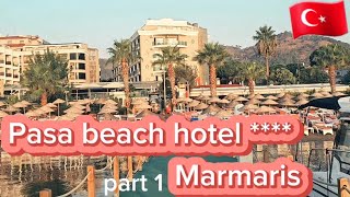 ❤️ Pasa Beach Hotel🏝Marmaris 🇹🇷Turkiye❤️september 2023 [upl. by Durr]