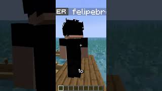 Helping a Minecraft fisherman [upl. by Yblocaj]