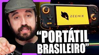 NOVO CONSOLE PORTÁTIL BRASILEIRO  Zeenix [upl. by Anewor755]