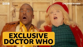 An EXCLUSIVE Doctor Who Christmas Special Clip  BBC Children in Need 2024 [upl. by Dolhenty]