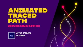 Animated Traced Path After Effects Tutorial [upl. by Kim]