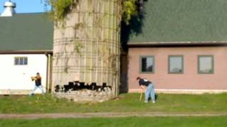 black river farm silo demolition [upl. by Siulegroj199]