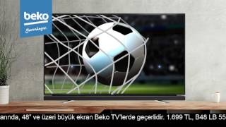 Beko Tv’lerle Futbol Heyecanında da Yanındayız [upl. by Hayn191]