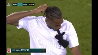 Heres Why Arsenal Subbed Nuno Tavares [upl. by Kreindler981]