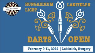 Lakitelek Darts Classic l 20240211 l Hungarikum Liget [upl. by Wonacott]