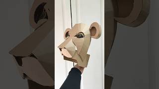 DIY cardboard Lion headdress by Zygote Brown Designs [upl. by Anibas468]