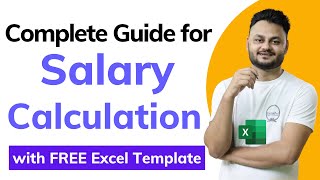 Complete Salary Computation in Excel  Payroll calculation in excel [upl. by Ylas]