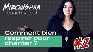 Comment bien respirer pour chanter  1 🎤 [upl. by Brownson746]