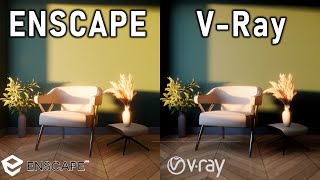 Enscape Vs VRay For SketchUp  Which One Is Better [upl. by Purington]