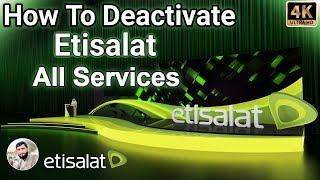 How To Cancel All Etisalat Subscription in UAE To Stop Deducting [upl. by Ellirehs]